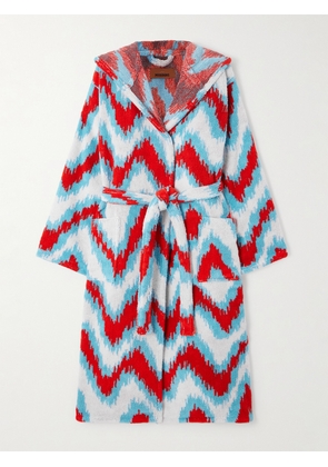 Missoni - Belted Striped Cotton-terry Robe - Multi - small,medium,large,x large