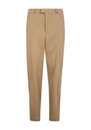 Emporio Armani dart-detailing trousers - Neutrals