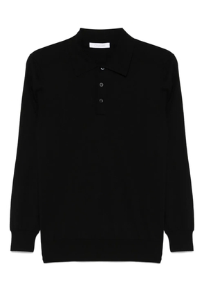 Cruciani cotton polo shirt - Black