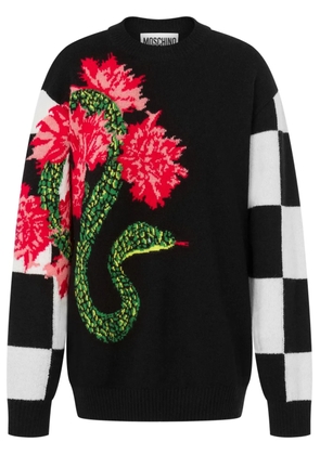Moschino virgin wool jumper - Black