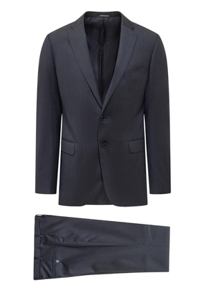 Emporio Armani single-breasted suit - Blue