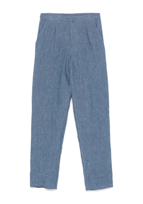 Emporio Armani linen trousers - Blue