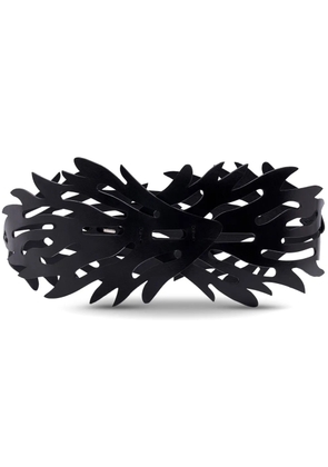 Altuzarra Coral laser-cut waist belt - Black