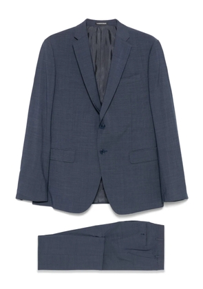 Emporio Armani virgin-wool suit - Blue