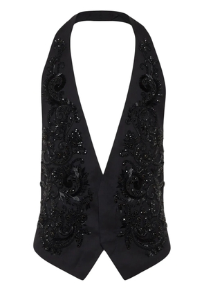 DSQUARED2 sequin-embellished waistcoat - Black