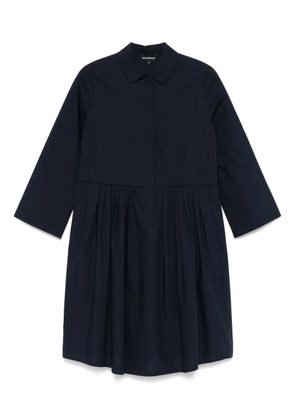 Emporio Armani cotton mini dress - Blue
