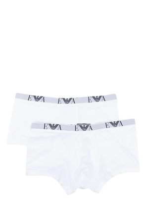 Emporio Armani logo-waistband boxers - White