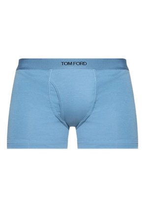 TOM FORD logo-print boxers - Blue