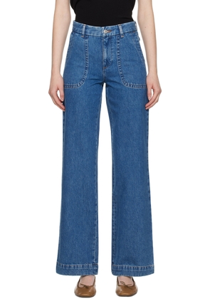 A. P.C. Indigo Seaside Jeans