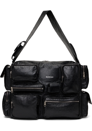 Balenciaga Black Superbusy Large Sling Bag
