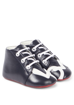 Christian Louboutin Kids Baby Love leather booties