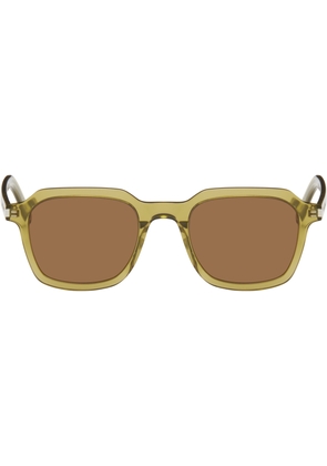Saint Laurent Green SL 715 Slim Sunglasses