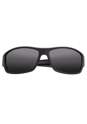 Breed Mens Black Wrap Sunglasses BSG060BK