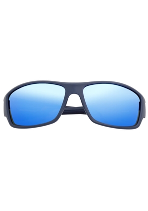 Breed Mens Blue Wrap Sunglasses BSG060BL