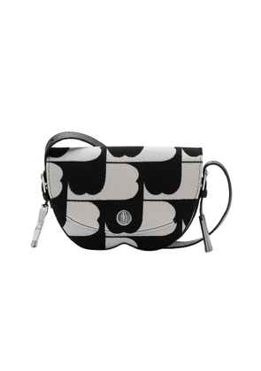 Burberry Chess Print Satchel Bag