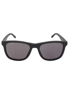 Lacoste Dark Grey Rectangular Unisex Sunglasses L929SE 001 53