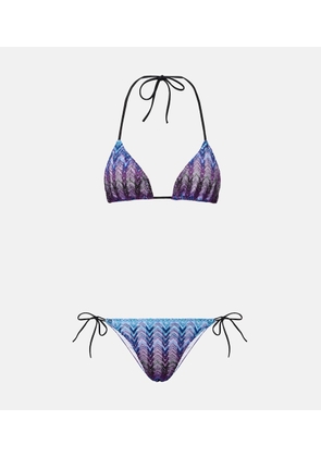 Missoni Zigzag lamÃ© bikini
