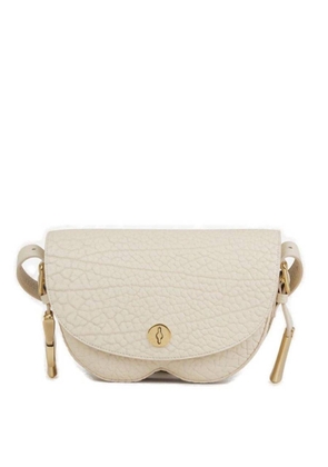 Burberry Leather Chess Satchel Bag