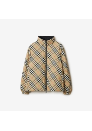 Burberry Reversible Check Nylon Puffer Jacket