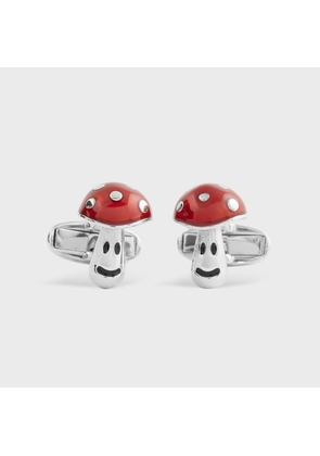 Paul Smith 'Toadstool' Cufflinks Red