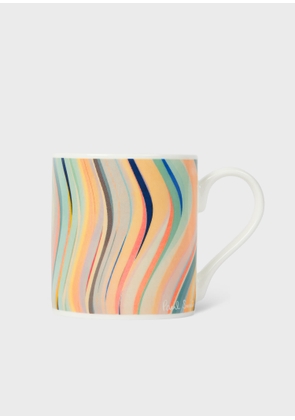 Paul Smith Pale 'Dusky Swirl' Bone China Mug Multicolour