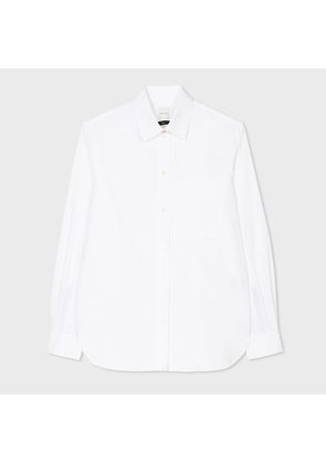 Paul Smith Women's White 'Signature Stripe' Shirt
