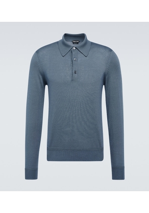 Tom Ford Cashmere and silk polo shirt