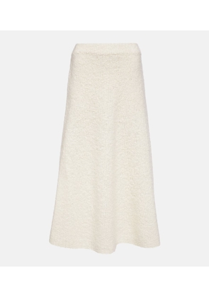 Gabriela Hearst Pablo wool and silk bouclÃ© midi skirt