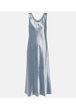 Max Mara Talete satin slip dress