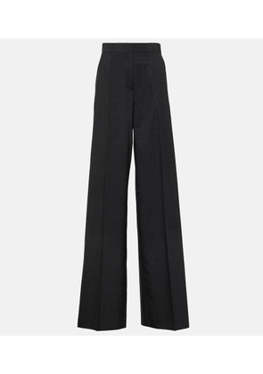Max Mara Mendoza virgin wool wide-leg pants