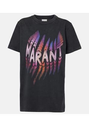 Marant Etoile Zoeline logo cotton jersey T-shirt