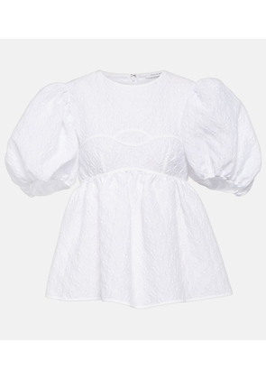 Cecilie Bahnsen Textured top