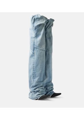 Balenciaga New Flex 90 denim pantaboots