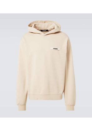 Jacquemus Logo cotton jersey hoodie