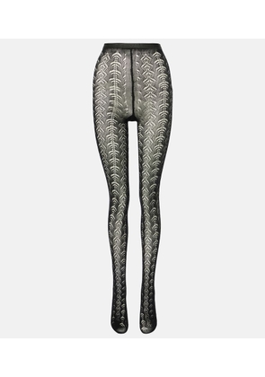 Dolce&Gabbana Cotton-blend lace tights