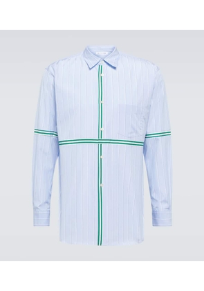 Comme des GarÃ§ons Shirt Striped cotton shirt