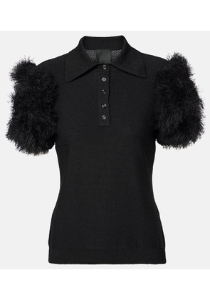 Givenchy Pompom polo shirt