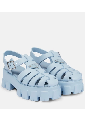 Prada Monolith platform sandals