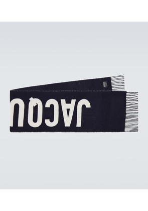 Jacquemus L'echarpe Jacquemus virgin wool scarf