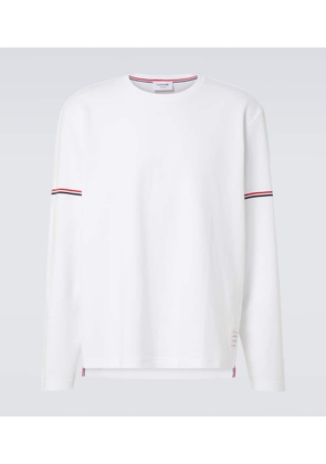 Thom Browne RWB Stripe cotton jersey T-shirt