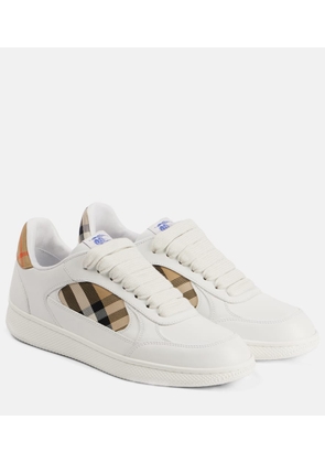 Burberry Leather low-top sneakers
