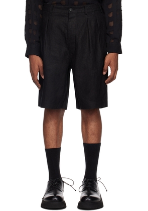 Sunflower Black Pleated Shorts