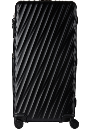 Tumi Black Large Rolling Trunk Suitcase
