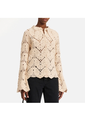 By Malene Birger Gwenevere Cotton Crochet Top - M