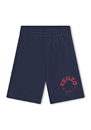 Kenzo Boys Logo-Print Cotton Shorts