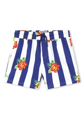 Kenzo Boys Drawstring Floral-Print Swim Shorts
