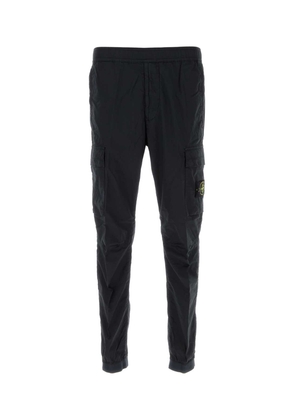 Stone Island Midnight Blue Stretch Cotton Pant