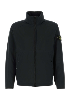 Stone Island Black Stretch Nylon Jacket