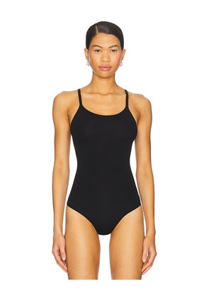 Commando Ballet Cami Bodysuit in Black.