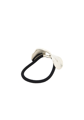Jordan Road XL Wave Hair Cuff in Metallic Silver.